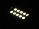 Світлодіодна автолампа C5W SV8.5 з обманкою 12В 41мм SMD3030-10led білий - зображення 2