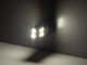 Світлодіодна автолампа T10 W5W 12-24В SMD3030-10led білий - зображення 2