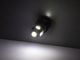 Світлодіодна автолампа BA9S T4W 12В SMD5050-5led білий - зображення 2