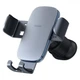 Автомобильный держатель Baseus Metal Age Gravity Car Mount Air Outlet Version Dark Grey - изображение 2
