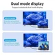 Адаптер перехідник 4K 60Hz Type-C to HDMI 2m метал, ПВХ, чорно-сірий (TH001-MPV20KG-460) - зображення 3