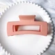 Крабик заколка для волос ANbeauty 12.5 см Matte Light Orange (AN0103238) - изображение 2
