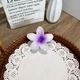 Крабик-зажим Hawaiian flower ANbeauty заколка для волос 8 см Purple (AN0103473) - изображение 2