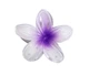 Крабик-зажим Hawaiian flower ANbeauty заколка для волос 8 см Purple (AN0103473) - изображение 3