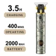 Тример VGR V-097 4 насадки/2000mAh/LED display/IPX6/Bronze (10624) - зображення 2
