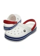 Крокси Crocs Crocband White / Blue 37 (M5W7) Білий / синій - изображение 3