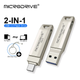 USB Флешка 2в1 256GB Type-C/USB 3.0 для телефона и компьютера MicroDrive Серый - изображение 2