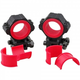 Кільця Discovery Scope Mount Rings High 1inch 34mm на Ластівчин хвіст - зображення 2