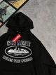 Женское худи Supreme 04 черного цвета размер S - изображение 3