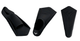 Ласты Arena Powerfin SP 95218-051 короткие силикон черный size 43/44 - изображение 2