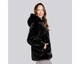 Куртка зі штучного хутра з капюшоном чорний 93_9W_100_1_2XL, XXL - изображение 4