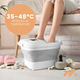 Гідромасажна ванна для ног MalTec PRO-Hydro500WS, 500 Вт, підігрів води 35–48°C, таймер, складна, бульбашковий масаж - зображення 2