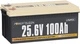 Аккумулятор Power Queen 24-100, 2560Wh, BMS 100A LiFePO4 - LiFePO4 на 24 В 100 ампер-часов - изображение 1