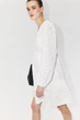 Сукня з вишивкою для вагітних H&M 271220748 L Білий - зображення 2