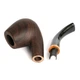Люлька для куріння Muxiang Ebony Wood 9mm filter WG029 - изображение 3