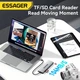 USB-хаб Essager 8 in 1 USB C HUB многофункциональный для ноутбука NVMЕ/SATA SSD Grey - изображение 6