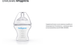 Пляшечка антиколікова BabyOno NATURAL NURSING 180 мл - зображення 4