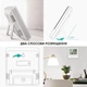 Термогігрометр з рівнями комфорту U&P HCX-108 White (YT-HCX108-WE) - зображення 7