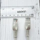 Сетевой кабель UTP Cat5e / патчкорд RJ-45 для интернета 4 pairs 24AWG 1.5 метра Серый - изображение 2