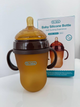 Пляшечка для годування антиколікова DR.Isla 4-12 m 250 ml з ручкою 4-12 місяці - зображення 1
