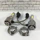 Комплект автомобільних світлодіодних LED ламп з охолодженням С6 LED H4 LED-лампи для авто 3800 Лм - зображення 1