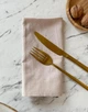Льняные салфетки TouchableLinen 4 шт Бежевый Салфетки для сервировки стола 50х50 см - изображение 1