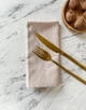 Льняные салфетки TouchableLinen 4 шт Бежевый Салфетки для сервировки стола 50х50 см - изображение 4