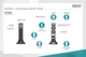 Источник бесперебойного питания DIGITUS OnLine, 3000VA/3000W, LCD, 8xC13+1xC19, RJ45, RS232, USB, Rack/Tower - изображение 4