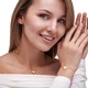 Серебряный браслет с позолотой Minimal DST6372 - изображение 2