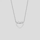 Серебряная подвеска Minimal ВС-122р - изображение 1