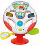 Розвиваюча іграшка Clementoni Baby Turn And Drive Activity Wheel Електронне розмовляюче кермо (8005125178995) - зображення 3