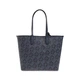 Жіноча сумка-шоппер Michael Kors Eliza Large Empire Signature Logo Stripe Tote Bag синя - зображення 3