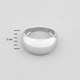 Серебряное кольцо Minimal ВС-387р-19 19 - изображение 4