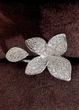 Женское кольцо Moon Flower (1598-01) Серебряный One size No Brand - изображение 3