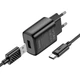 СЗУ адаптер сетевой HOCO блок блочок + кабель USB на Type C |1USB, 12W/2.4A| C134A - изображение 2