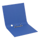 Папка А4 BuroMax на 2 D-обр кільця d30 мм 4 см двостороння синя PVC (BM.3101-02) - зображення 2