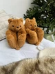Домашні капці іграшки ведмеді коричневі 35-42 - зображення 2