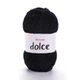 Пряжа для вязания YarnArt Dolce 742 Черный - изображение 1