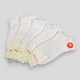 Носки белые короткие унисекс 37-41 Фенна (JGH-B017I) 5 пар - изображение 1