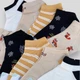 Носки с лисичками женские короткие Фенна 37-41 (JGH-B063-1I) 5 пар - изображение 2