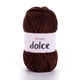 Пряжа для вязания YarnArt Dolce 775 Коричневый - изображение 1