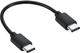 Kabel Winner Group USB Type-C - USB Type-C 20 cm Black (8591194094538) - obraz 1