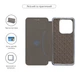 Чехол-книжка для Xiaomi Redmi Note 14 5G, G-Case, Синий, кожаный чехол-книга из экокожи (PU) и TPU, с магнитом, с подставкой и вместительным кардхолдером, противоударный, защита всего корпуса, ArmorStandart (ARM79785) - изображение 3