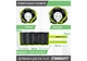 Утяжелители EasyFit 0,5-2,5 кг для ног и рук Черный-зеленый (EF-WHT-0,5-2,5-L) - изображение 2