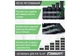 Утяжелители EasyFit 0,5-2,5 кг для ног и рук Черный-серый (EF-WHT-0,5-2,5) - изображение 5
