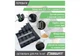 Утяжелители EasyFit 0,5-5 кг для ног и рук Черный-серый (EF-AWTS-550) - изображение 4