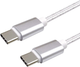 Kabel Winner Group USB Type-C - USB Type-C 1 m White (8591194093128) - obraz 1