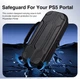 Міцний захисний чохол TECTINTER для PS Portal, ударостійкий футляр для консолі PlayStation Portal Чорний - зображення 7