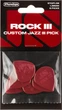 Набор медиаторов Dunlop 570P1.38 Rock III Nylon Custom Jazz III 1.38 мм 6 шт (R128399) - изображение 4