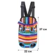 Рюкзак-кенгуру для тварин Lesko SY210814 M Rainbow - зображення 7